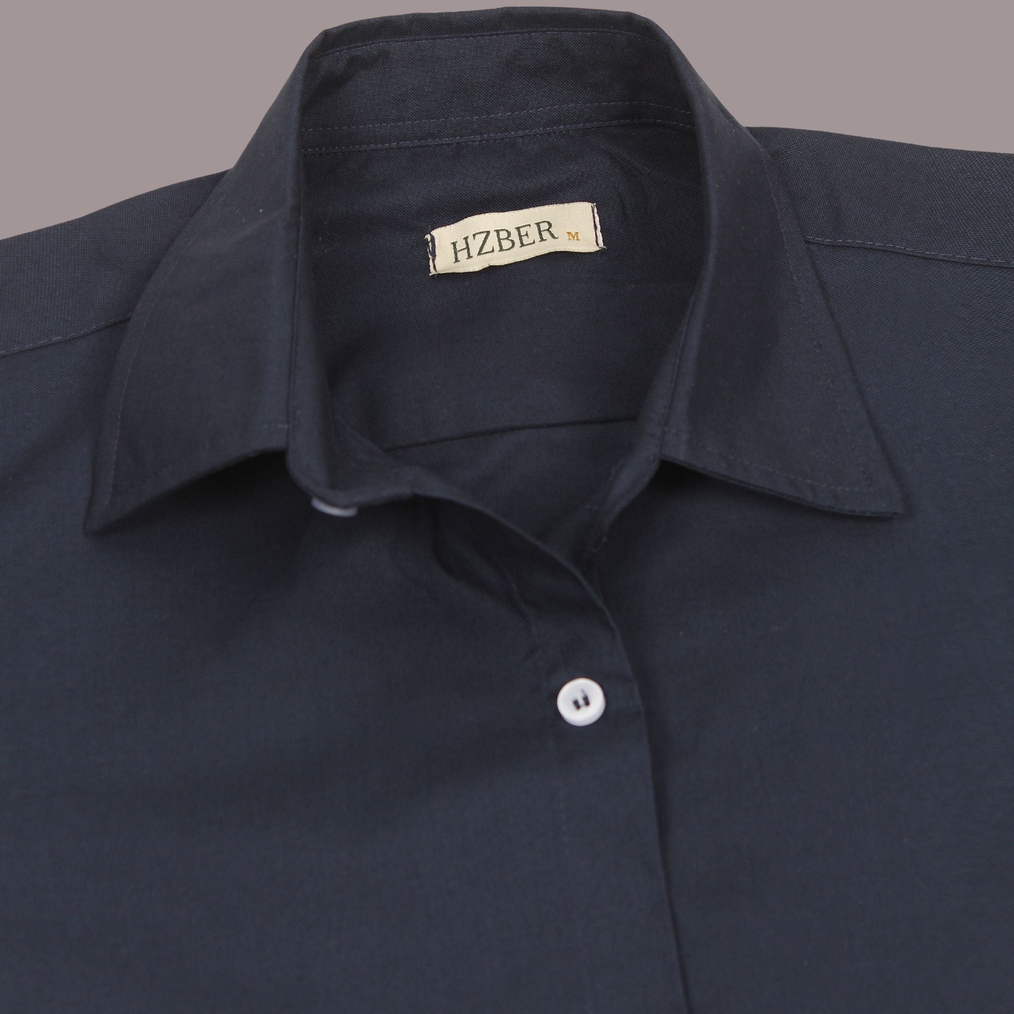 HZBER Classic Shirt — Navy