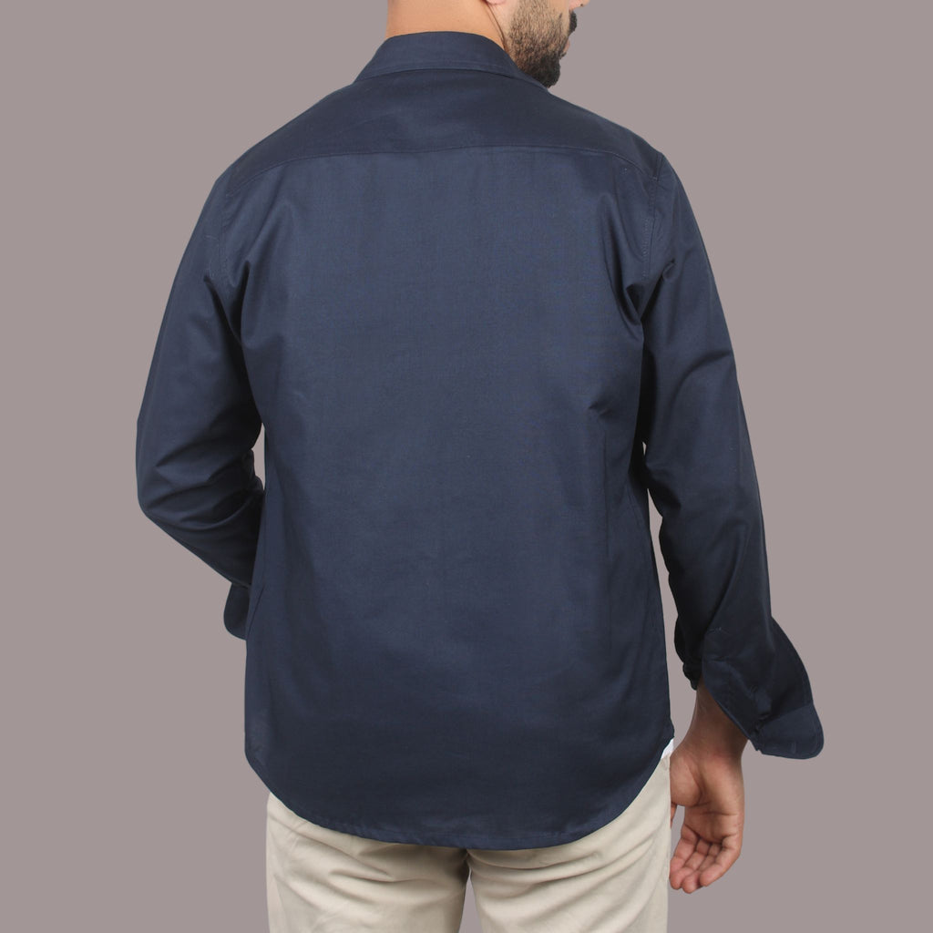 HZBER Classic Shirt — Navy
