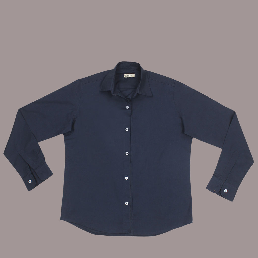 HZBER Classic Shirt — Navy