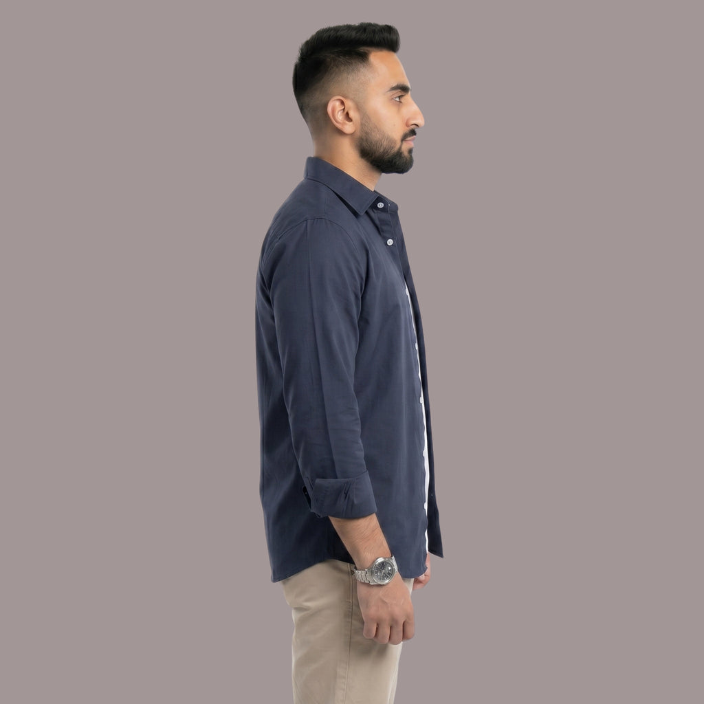 HZBER Classic Shirt — Navy