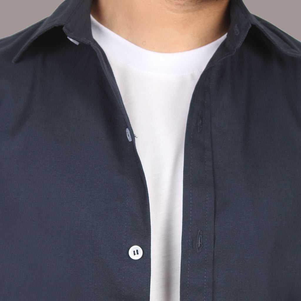 HZBER Classic Shirt — Navy