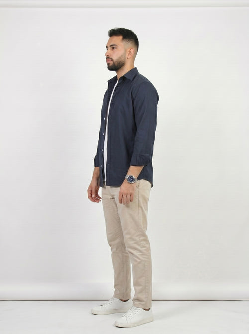 HZBER Classic Shirt — Navy