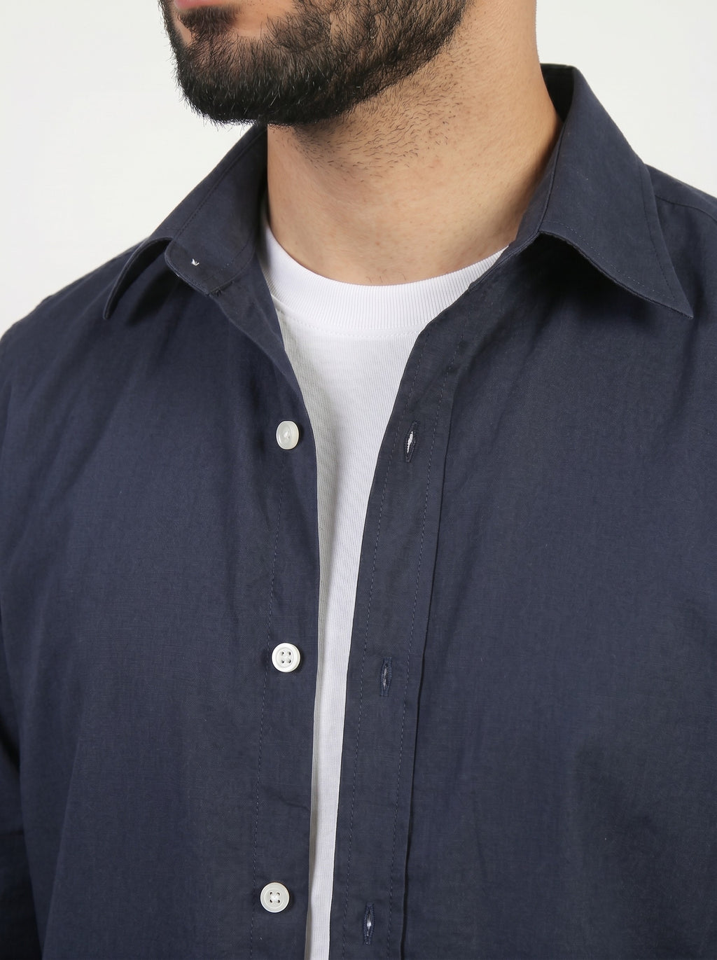 HZBER Classic Shirt — Navy